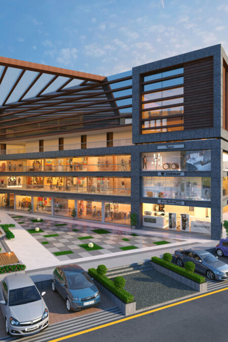 TIME SQUARE - Commercial - Designroot - Best architect company in surat