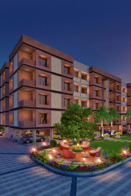DHANLAXMI EVITA - Residential - Designroot - Best architect company in surat
