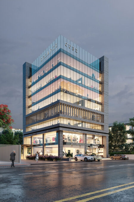 SOLARIS CUBE - Commercial - Designroot - Best architect company in surat