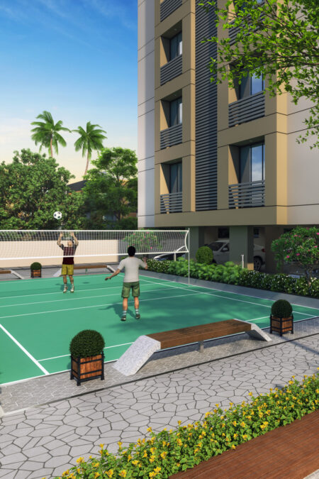 Play Area - ORCHID FANTASIA  - Residential - Designroot - Best architect company in surat