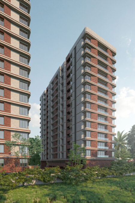 Side View - AMORA  - Residential - Designroot - Best architect company in surat