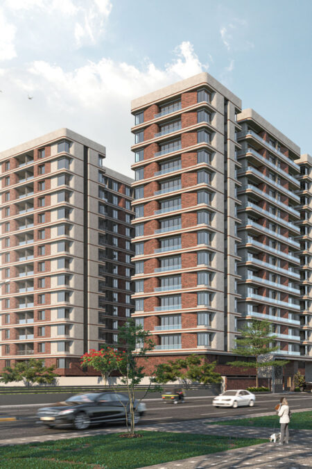 Road View - AMORA  - Residential - Designroot - Best architect company in surat