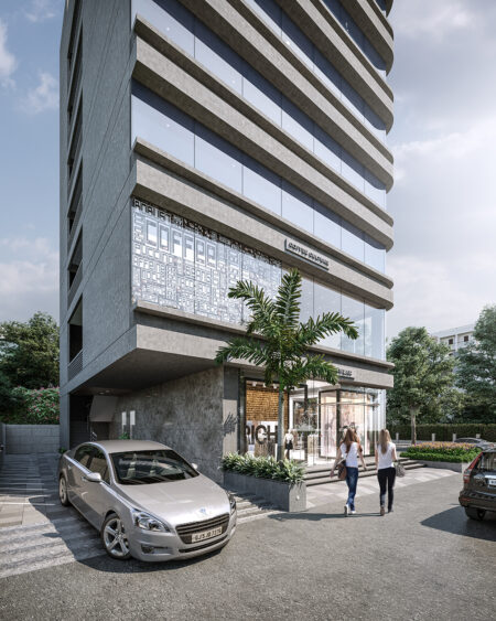 Right Angle - Milestone Elite  - Commercial - Designroot - Best architect company in surat